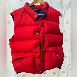 Vintage CB sports down puffer vest